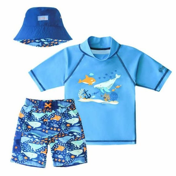 UV Skinz Kids' 3-piece Swim Set - Picture 1 of 8